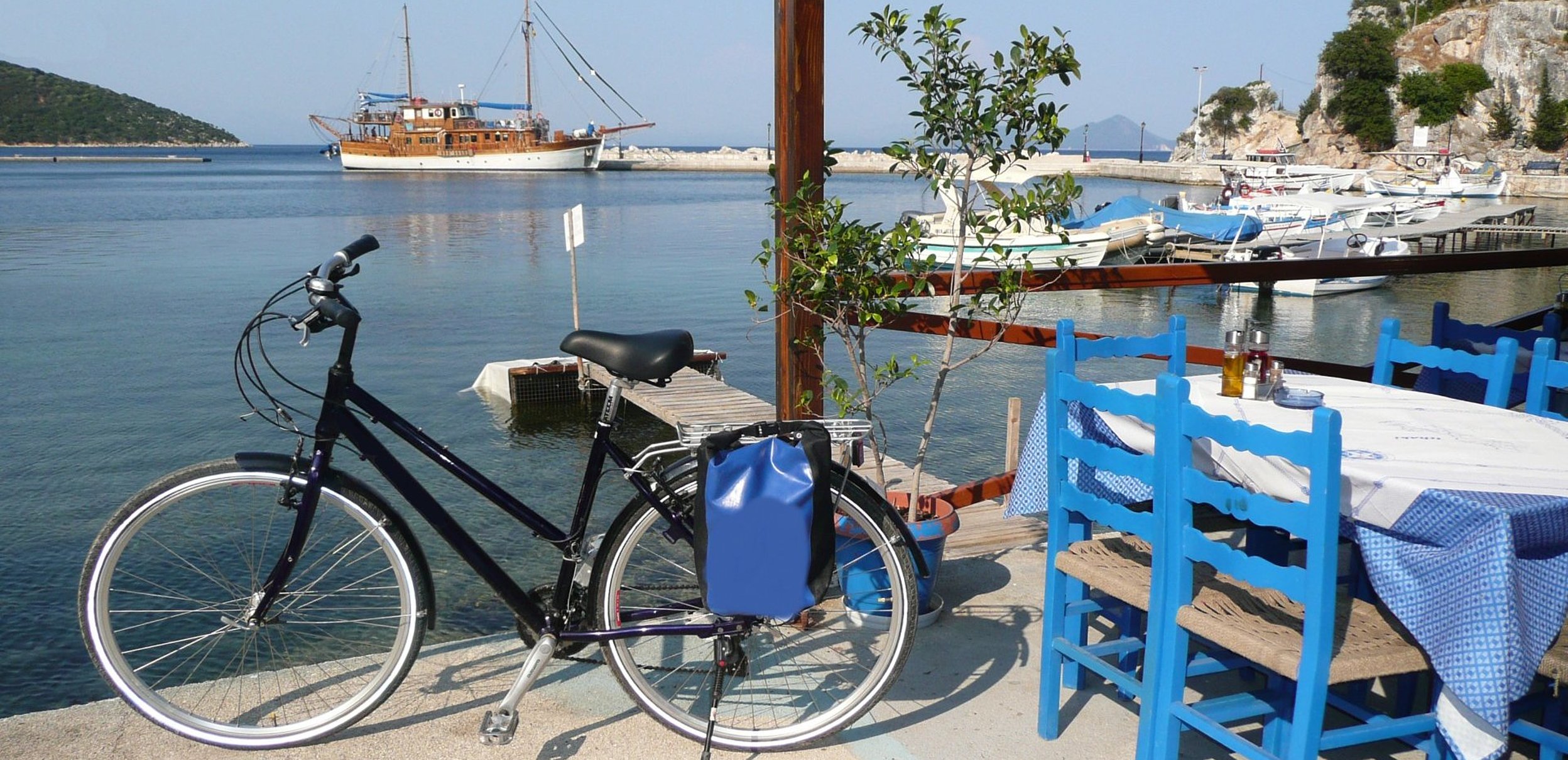 boat bike tours greece
