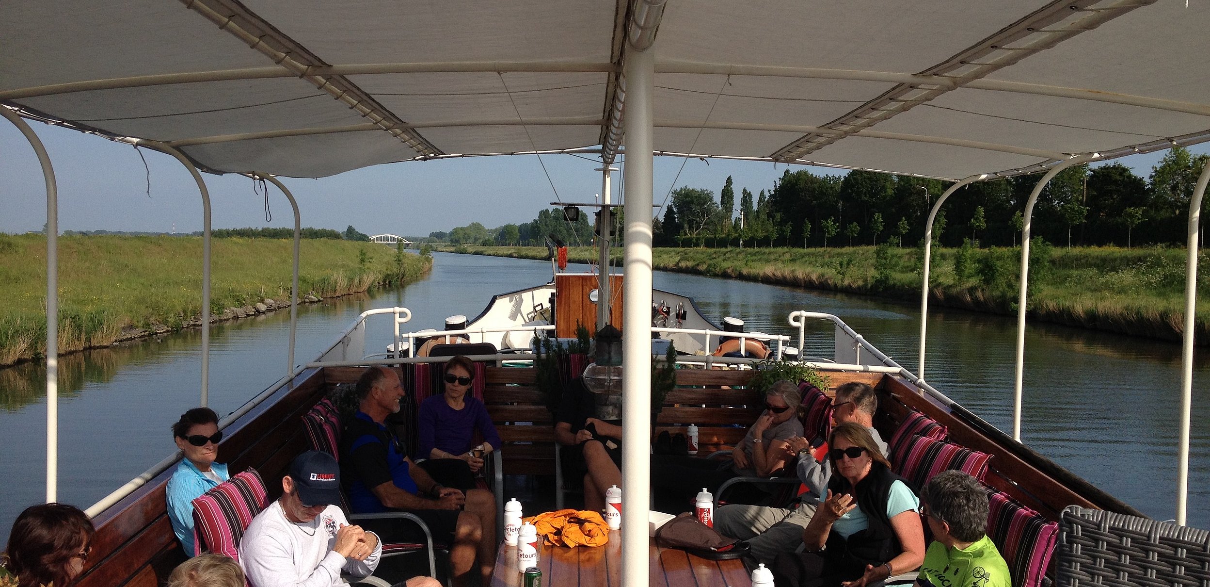 Barge Zwaan For Bike And Barge Cycletours